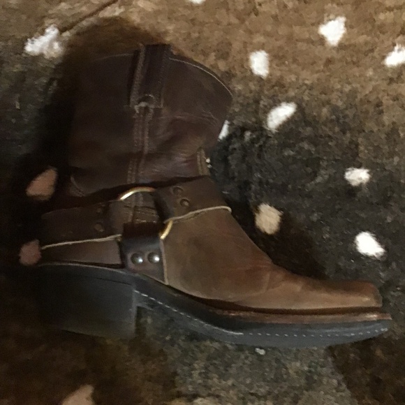 Frye square Toe Harness Boots - Picture 5 of 16